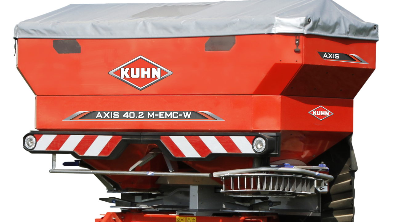 Rozmetadlo minerálních hnojiv AXIS 20.2 EMC/ 40.2 H-EMC, M-EMC ISOBUS. 