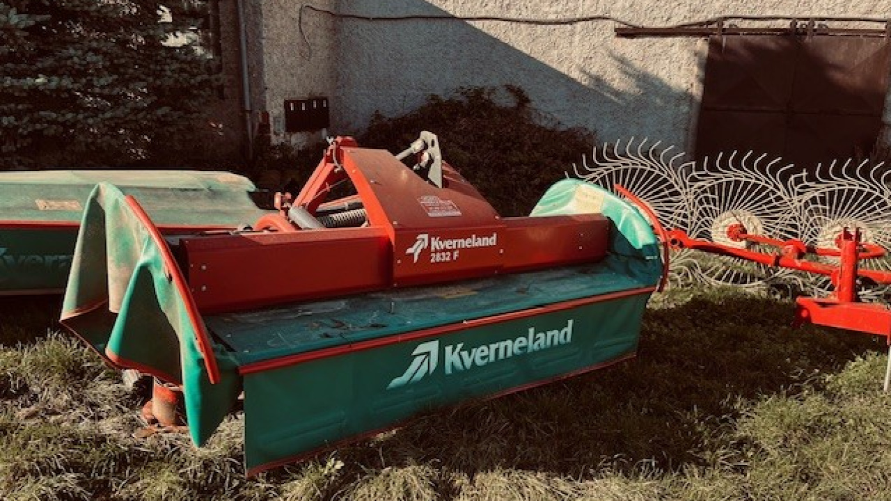 Žací kombinace Kverneland Taarup 2832F +  Taarup 2632M
