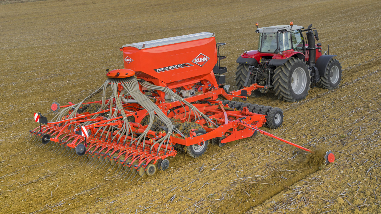 Bezorebný secí stroj ESPRO 6000 RC - demo