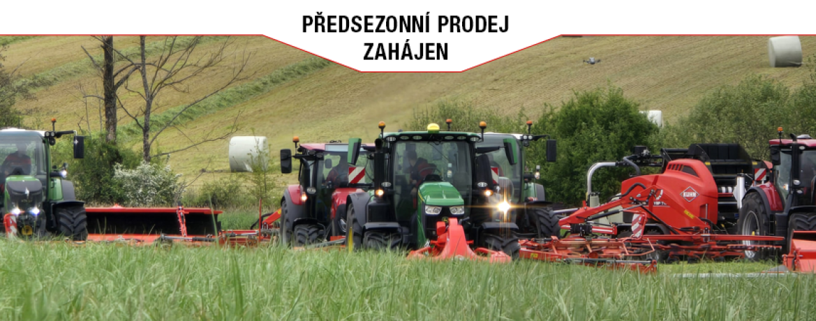 Předsezonní slevy KUHN – objednejte stroje za akční ceny do 28. 9. 2026